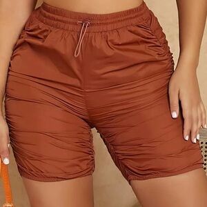Drawstring flirty shorts